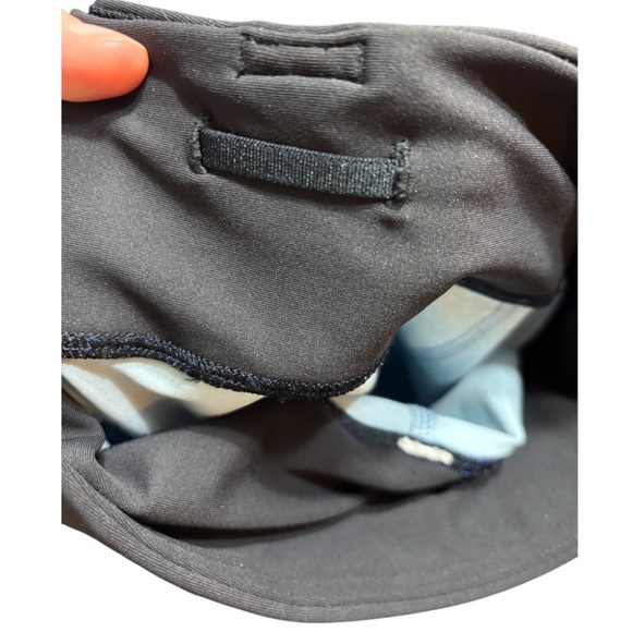 Lululemon RETIRED Tight Stuff Shadow Wrap Sapphire Blue/Black SZ 2 Running Gym - Picture 9 of 9